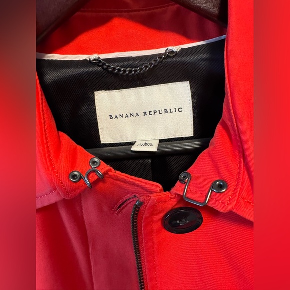 Banana Republic Trench Jacket Size Large - Picture 7 of 15